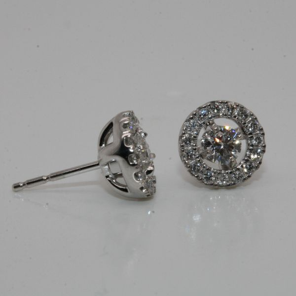 Diamond Earrings Image 2 Michele & Company Fine Jewelers Lapeer, MI