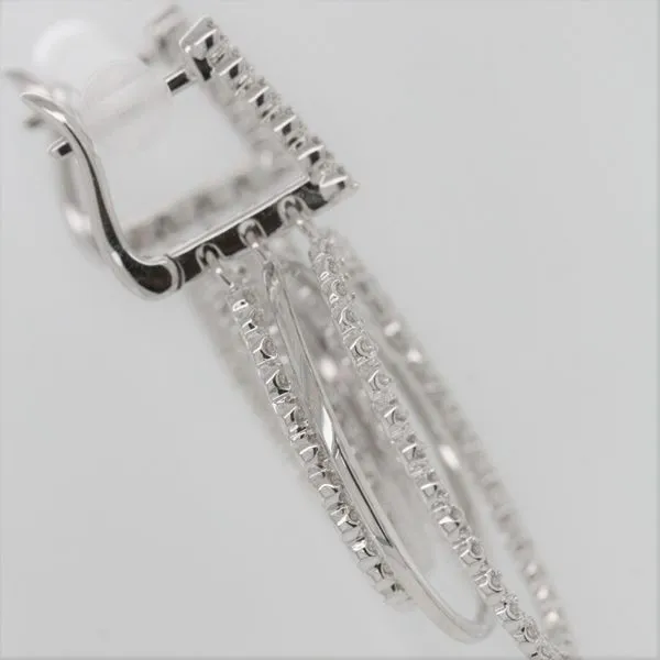 Diamond Earrings Image 3 Michele & Company Fine Jewelers Lapeer, MI