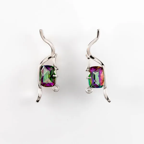 Colored Stone Earrings Michele & Company Fine Jewelers Lapeer, MI