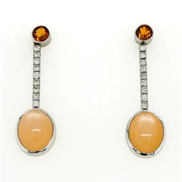 Colored Stone Earrings Michele & Company Fine Jewelers Lapeer, MI