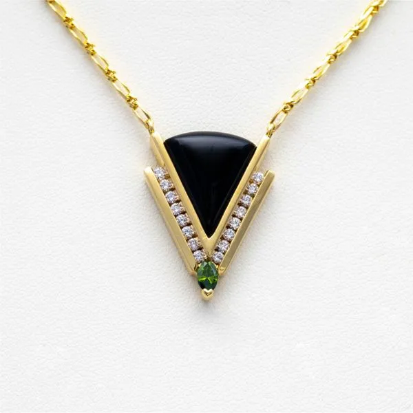 Colored Stone Pendant Michele & Company Fine Jewelers Lapeer, MI