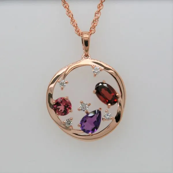 Colored Stone Pendant Michele & Company Fine Jewelers Lapeer, MI
