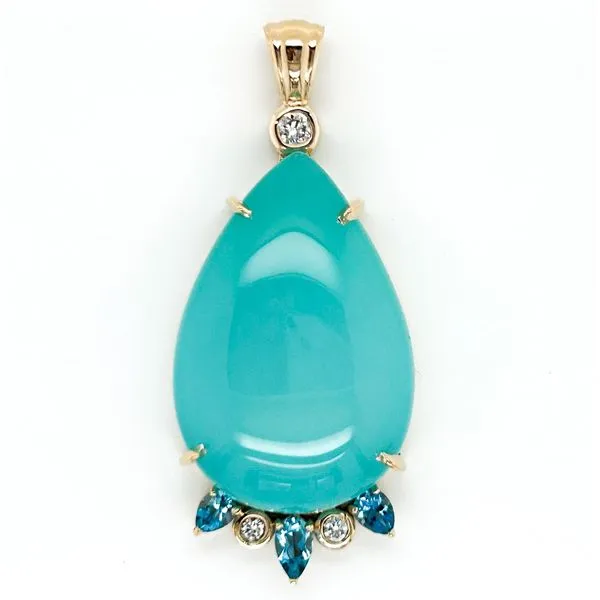 Colored Stone Pendant Michele & Company Fine Jewelers Lapeer, MI