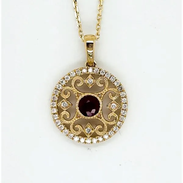 Colored Stone Pendant Michele & Company Fine Jewelers Lapeer, MI