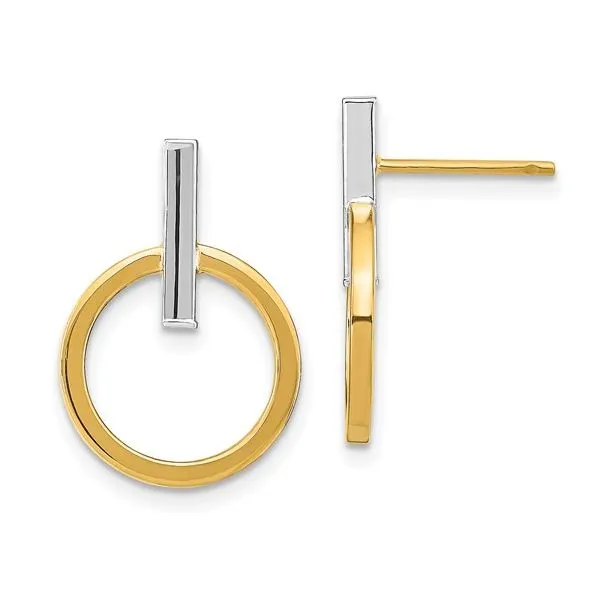 Gold Earrings Michele & Company Fine Jewelers Lapeer, MI