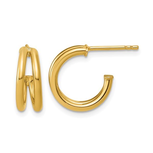 Gold Earrings Michele & Company Fine Jewelers Lapeer, MI