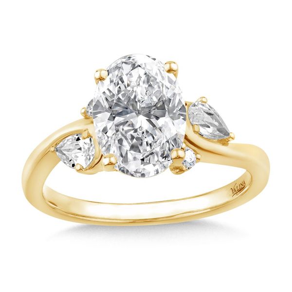 14K Yellow Gold Valina Bridal Twist Style Semi-Mount Ring Midtown Diamonds Reno, NV