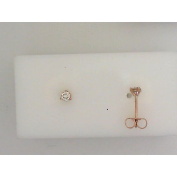 14K Yellow Gold Diamond Stud Earrings Midtown Diamonds Reno, NV