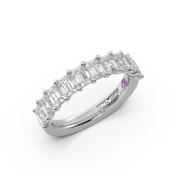 Ava Couture LAB Grown Radiant-cut Diamond Band Midtown Jewelers Herndon, VA