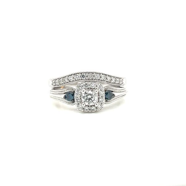 BLUE DIAMOND WEDDING SET Miller's Fine Jewelers Moses Lake, WA