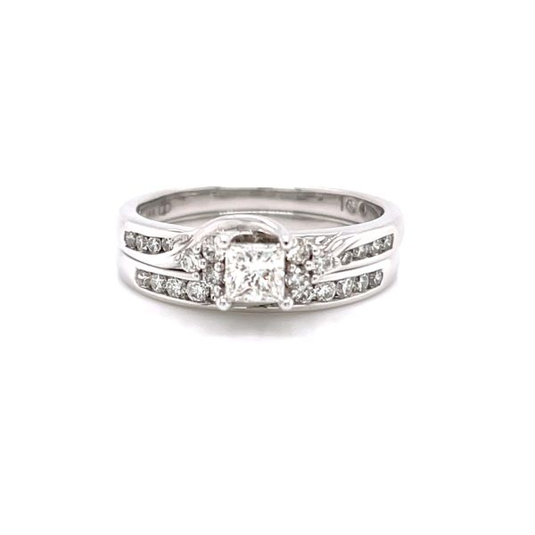 PRINCESS CUT DIAMOND WEDDING SET Miller's Fine Jewelers Moses Lake, WA