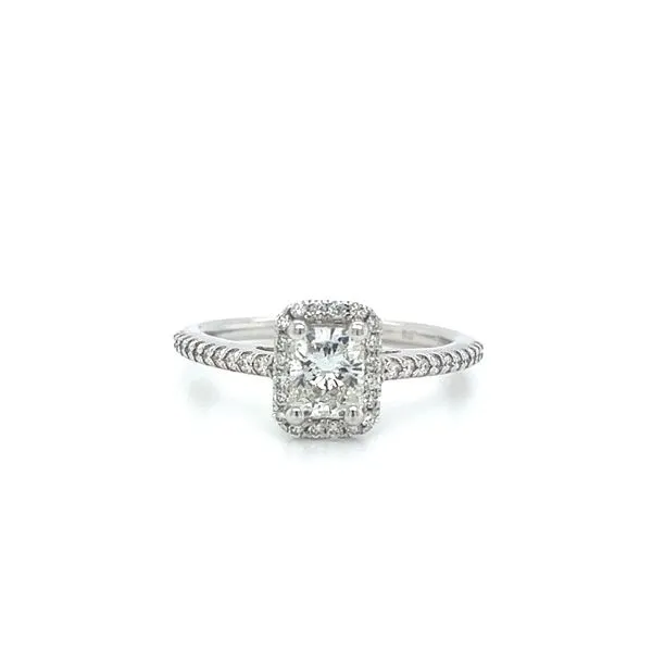 RADIANT HALO DIAMOND RING Miller's Fine Jewelers Moses Lake, WA