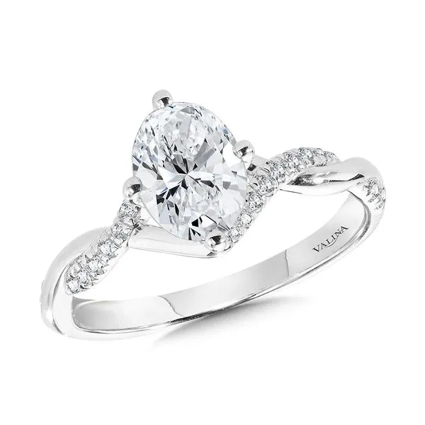 TWIST BAND SEMI-MOUNT DIAMOND RING Miller's Fine Jewelers Moses Lake, WA