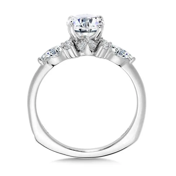 OVAL SEMI-MOUNT DIAMOND RING Image 2 Miller's Fine Jewelers Moses Lake, WA