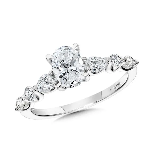 OVAL SEMI-MOUNT DIAMOND RING Miller's Fine Jewelers Moses Lake, WA