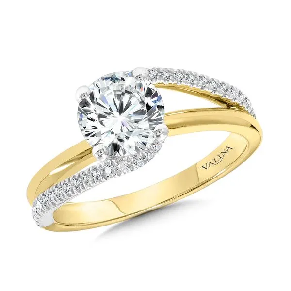 BYPASS SEMI-MOUNT DIAMOND RING Miller's Fine Jewelers Moses Lake, WA