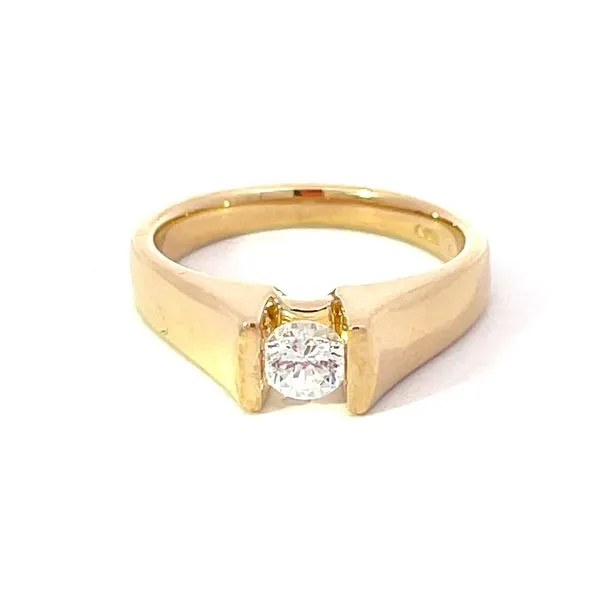 GOLD SOLITAIRE SEMI-MOUNT Miller's Fine Jewelers Moses Lake, WA