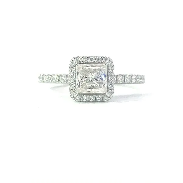 PRINCESS CUT HALO DIAMOND RING Miller's Fine Jewelers Moses Lake, WA