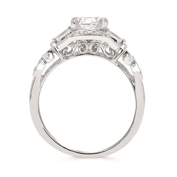 VINTAGE STYLE SEMI-MOUNT DIAMOND RING Image 2 Miller's Fine Jewelers Moses Lake, WA
