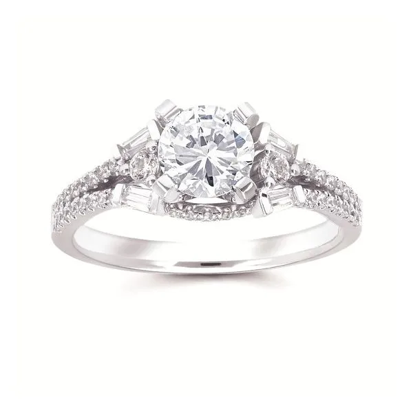 SPLIT SHANK SEMI-MOUNT DIAMOND RING Miller's Fine Jewelers Moses Lake, WA