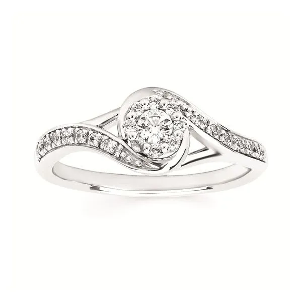 BYPASS MOSAIC DIAMOND RING Miller's Fine Jewelers Moses Lake, WA