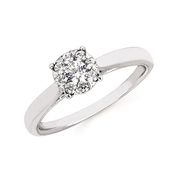 CLUSTER DIAMOND RING Miller's Fine Jewelers Moses Lake, WA