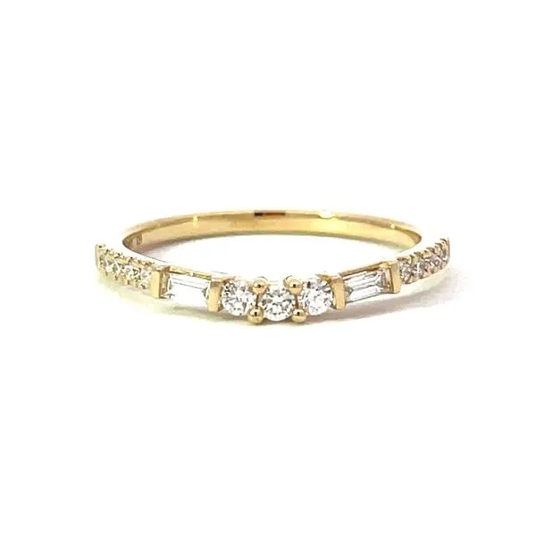 ROUND AND BAGUETTE DIAMOND WRAP Miller's Fine Jewelers Moses Lake, WA