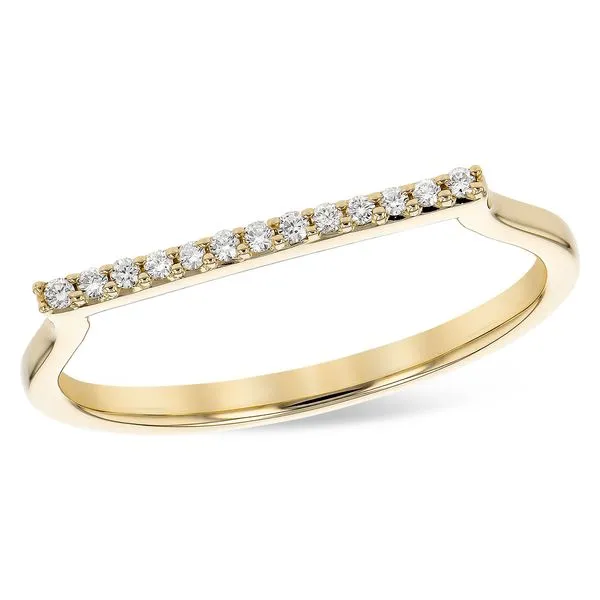 STRAIGHT LINE DIAMOND RING Miller's Fine Jewelers Moses Lake, WA