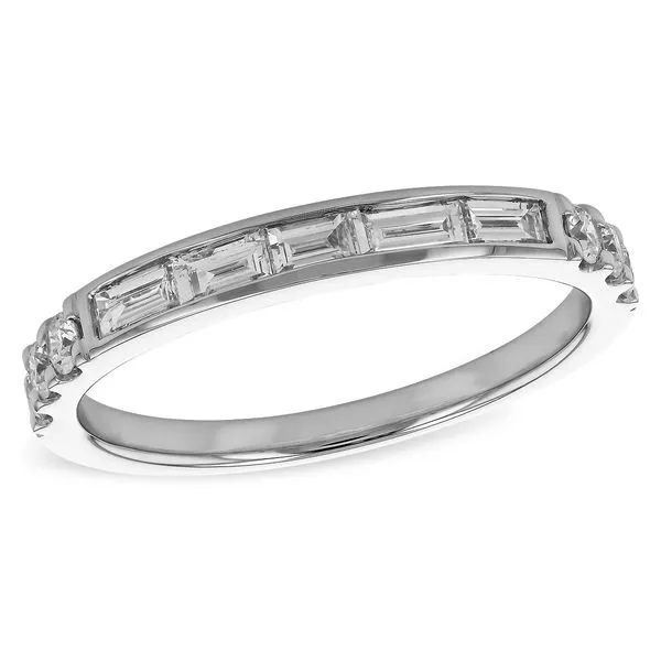 BAGUETTE AND ROUNDS DIAMOND RING Miller's Fine Jewelers Moses Lake, WA