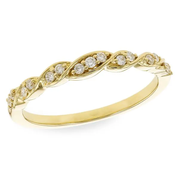 GOLD TWISTED DIAMOND RING Miller's Fine Jewelers Moses Lake, WA