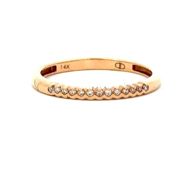 ROSE GOLD DIAMOND BAND Miller's Fine Jewelers Moses Lake, WA