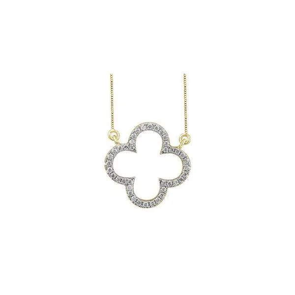 DIAMOND CLOVER NECKLACE Miller's Fine Jewelers Moses Lake, WA