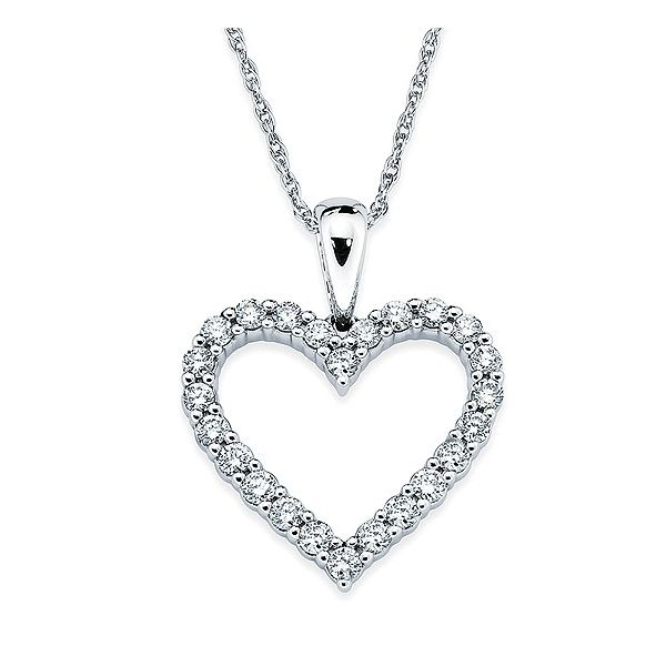 DIAMOND HEART NECKLACE Miller's Fine Jewelers Moses Lake, WA