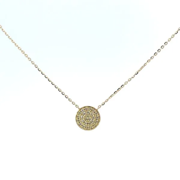 DIAMOND DISC NECKLACE Miller's Fine Jewelers Moses Lake, WA