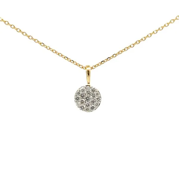 DIAMOND CLUSTER NECKLACE Miller's Fine Jewelers Moses Lake, WA