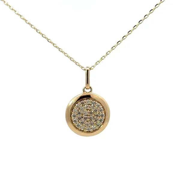 DIAMOND PAVE NECKLACE Miller's Fine Jewelers Moses Lake, WA