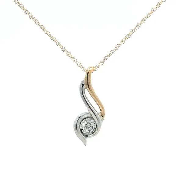 TWO-TONE DIAMOND NECKLACE Miller's Fine Jewelers Moses Lake, WA