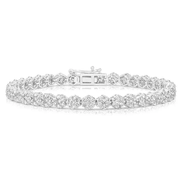 MOSAIC DIAMOND TENNIS BRACELET Miller's Fine Jewelers Moses Lake, WA