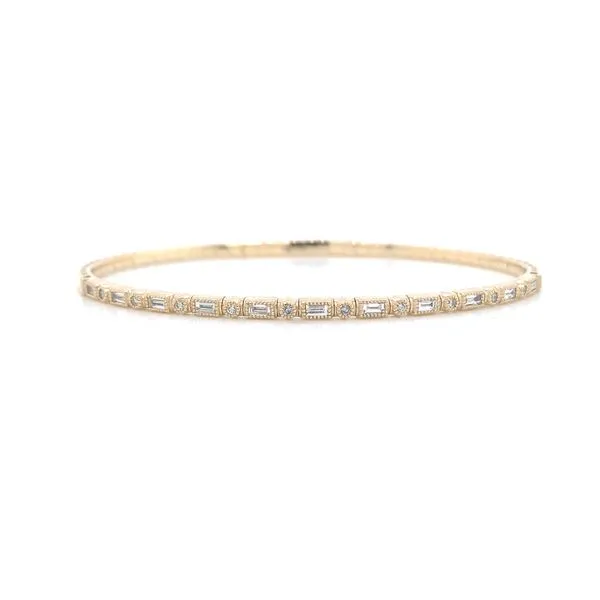 ALTERNATING DIAMOND BANGLE Miller's Fine Jewelers Moses Lake, WA