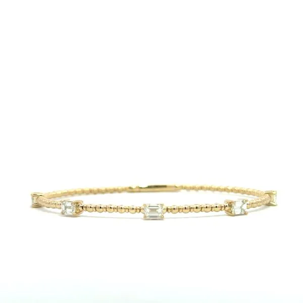 EMERALD CUT DIAMOND FLEXI BRACELET Miller's Fine Jewelers Moses Lake, WA
