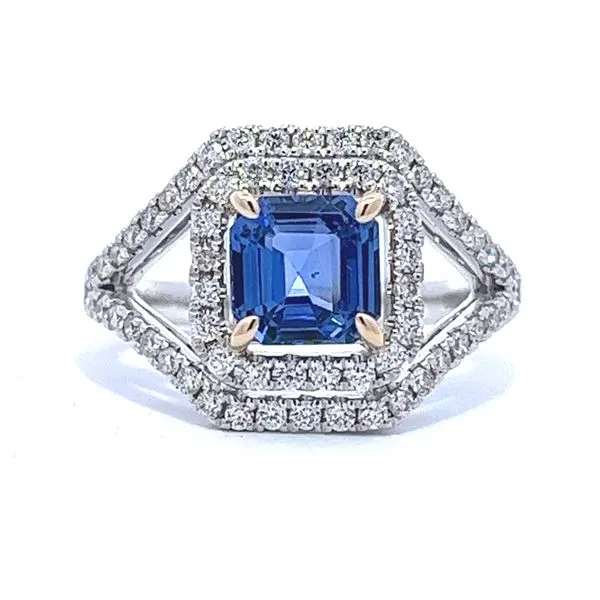 SAPPHIRE & DIAMOND RING Miller's Fine Jewelers Moses Lake, WA