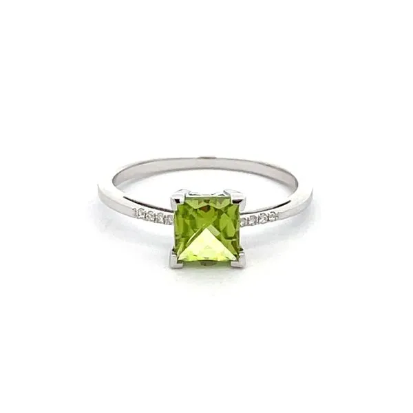 PRINCESS CUT PERIDOT RING Miller's Fine Jewelers Moses Lake, WA