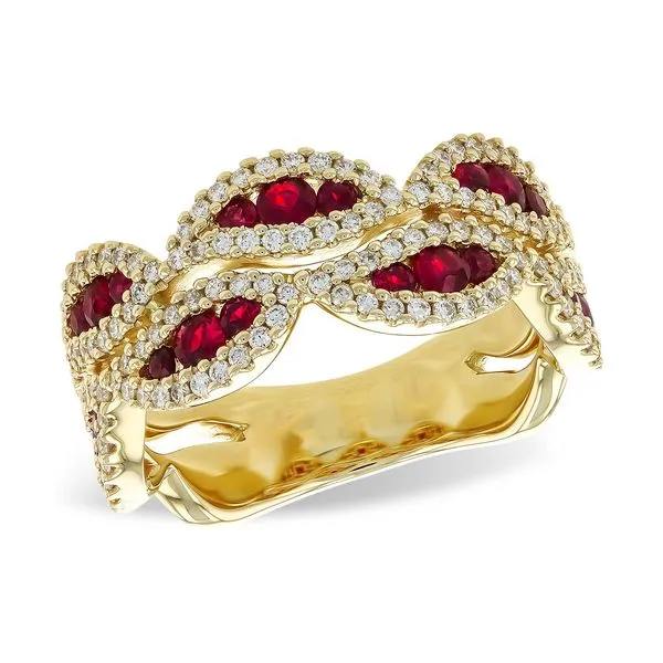 DIAMOND & RUBY BAND Miller's Fine Jewelers Moses Lake, WA