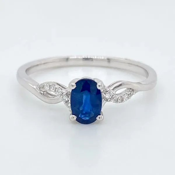 OVAL SAPPHIRE RING Miller's Fine Jewelers Moses Lake, WA