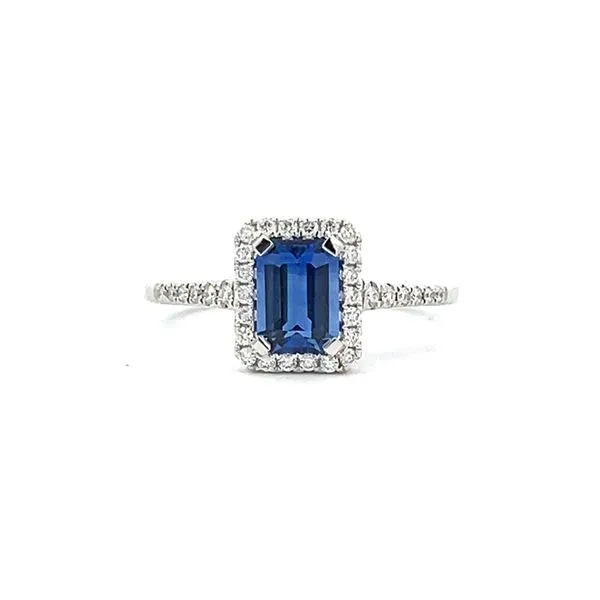 EMERALD CUT SAPPHIRE RING Miller's Fine Jewelers Moses Lake, WA