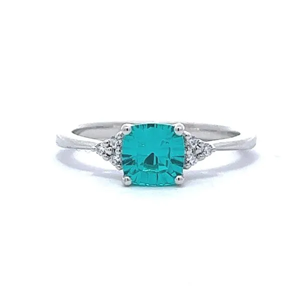CREATED PARAIBA TOURMALINE RING Miller's Fine Jewelers Moses Lake, WA
