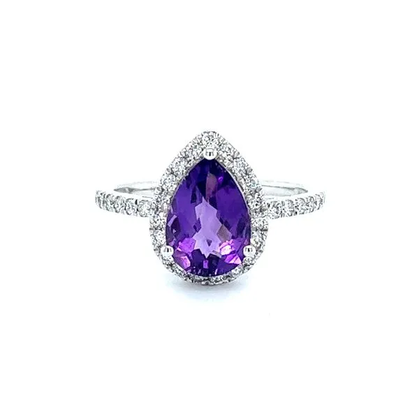 PEAR SHAPE AMETHYST RING Miller's Fine Jewelers Moses Lake, WA