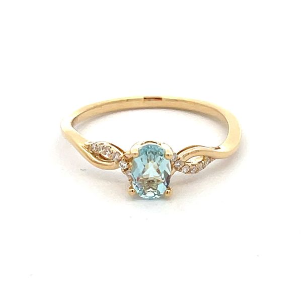 OVAL AQUAMARINE RING Miller's Fine Jewelers Moses Lake, WA
