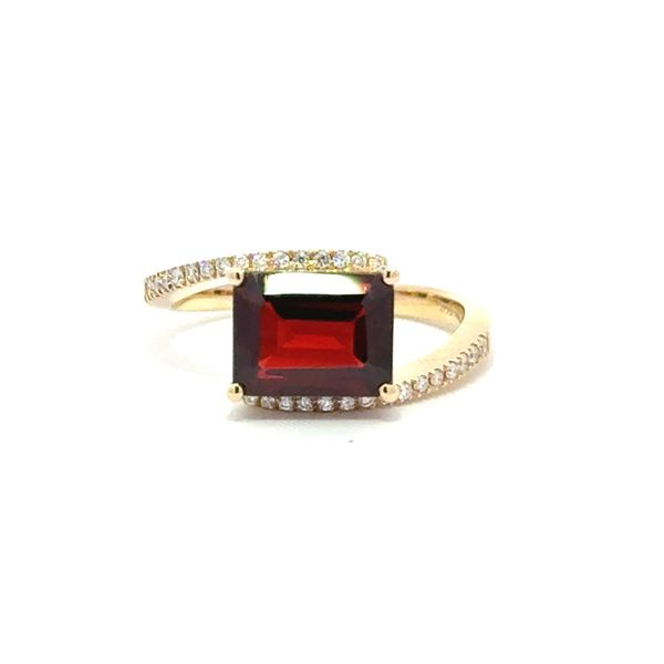 EMERALD CUT GARNET RING Miller's Fine Jewelers Moses Lake, WA