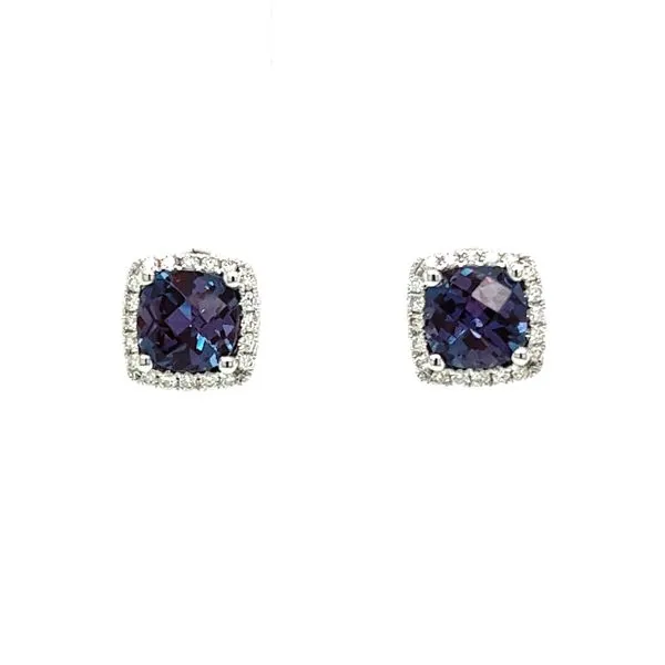 CREATED ALEXANDRITE EARRINGS Miller's Fine Jewelers Moses Lake, WA